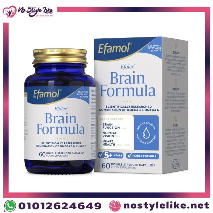 عبوة Efamol Brain Formula أوميجا 3 و6