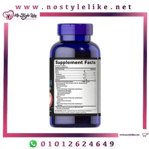 Puritan’s Pride Triple Omega 3-6-9 , 120 Softgels تريبل اوميجا لتعزيز القدرات العقلية