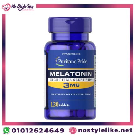 Melatonin 3MG – أفضل مكمل غذائي للنوم العميق والهادئ