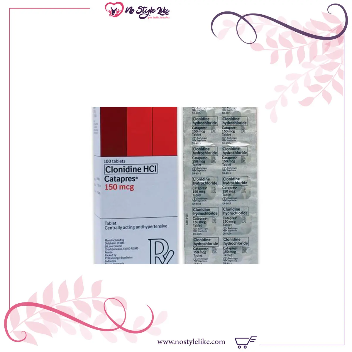 كاتابريس 150 catapres وأهم استخداماته والجرعات