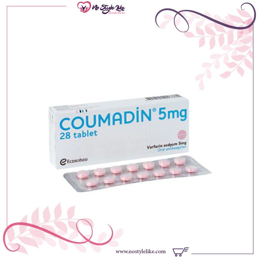Coumadin 5mg 28 tab لمنع تجلط الدم والأوعية الدموية
