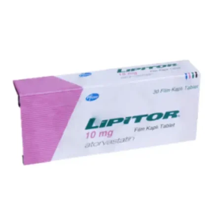 Lipitor 10 mg 30 Tablets لعلاج الكوليستيرول الضار بالجسم