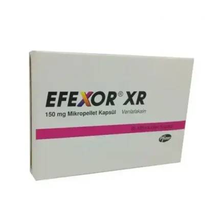Efexor XR 150 mg 28 Tablets علاج الاكتئاب الحاد وحالات الهلع