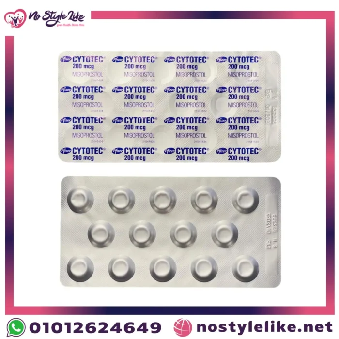 شريط أقراص Cytotec 200 mcg لعلاج قرحة المعدة