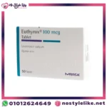 Euthyrox 100 mg أقراص - أقراص إثيروكس لتنظيم هرمونات الغدة الدرقية