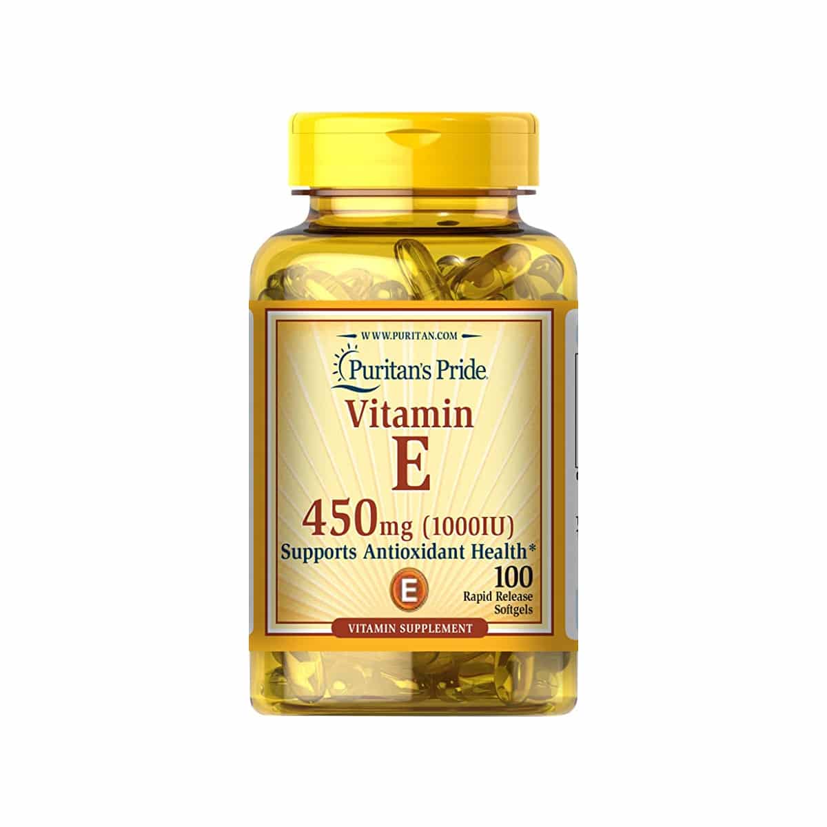 حبوب Vitamin E 1000 iu 450 mg وأهم فوائدها علي الصحة