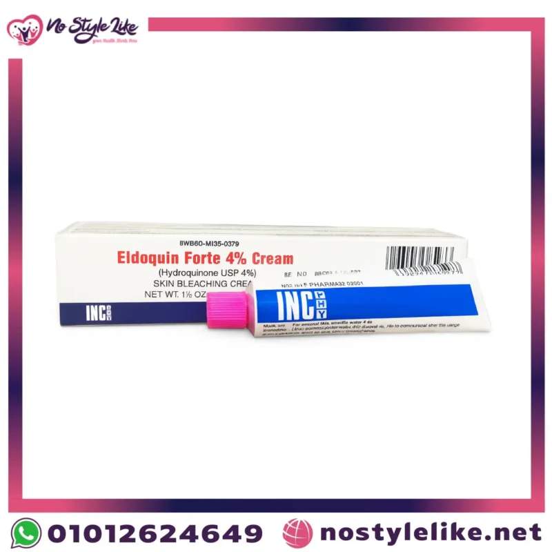 Eldoquin Fort Cream 4% 14.18 g الدوكين كريم علاج تصبغات البشرة في جميع مناطق الوجه والجسم (5)