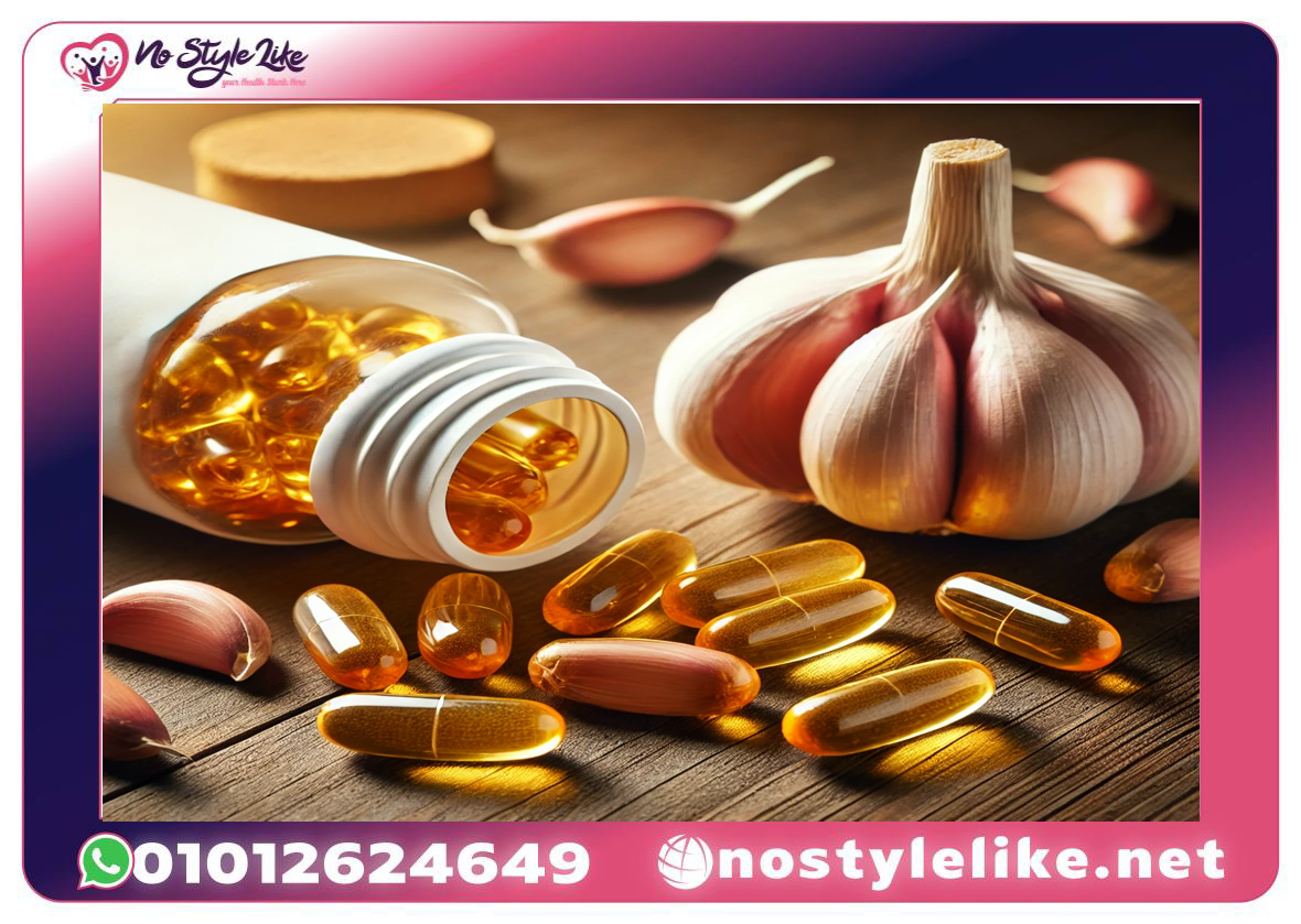 الأسئلة الشائعة حول garlic extract 1000mg هل يُسبب جارليك رائحة الفم الكريهة؟ لا، لأنه يحتوي على مستخلص عديم الرائحة، مناسب لمن ينزعجون من رائحة الثوم. هل يمكن استخدامه يوميًا؟ نعم، يُستخدم يوميًا بشكل آمن عند الالتزام بالجرعة الموصى بها. هل يُناسب النباتيين؟ الكبسولة تحتوي على جيلاتين، لذا قد لا تكون مناسبة للنباتيين الصرف. ومع ذلك، تتوفر بدائل نباتية في الأسواق. هل يُستخدم لخفض الكوليسترول؟ نعم، أثبتت الدراسات فعالية مستخلص الثوم في خفض الكوليسترول الضار ورفع الكوليسترول الجيد. كم من الوقت يحتاج لظهور النتائج؟ تبدأ النتائج في الظهور بعد 4 إلى 6 أسابيع من الاستخدام المنتظم، خاصة فيما يتعلق بالكوليسترول وضغط الدم. هل يُستخدم للوقاية من الأمراض؟ نعم، بفضل خصائصه المضادة للبكتيريا والفيروسات ومضادات الأكسدة، يُستخدم كعامل وقائي عام. هل يؤثر على المعدة؟ نادراً، وفي حال تناوله على معدة فارغة قد يسبب انزعاجًا بسيطًا، لذا يُفضل تناوله مع الطعام.