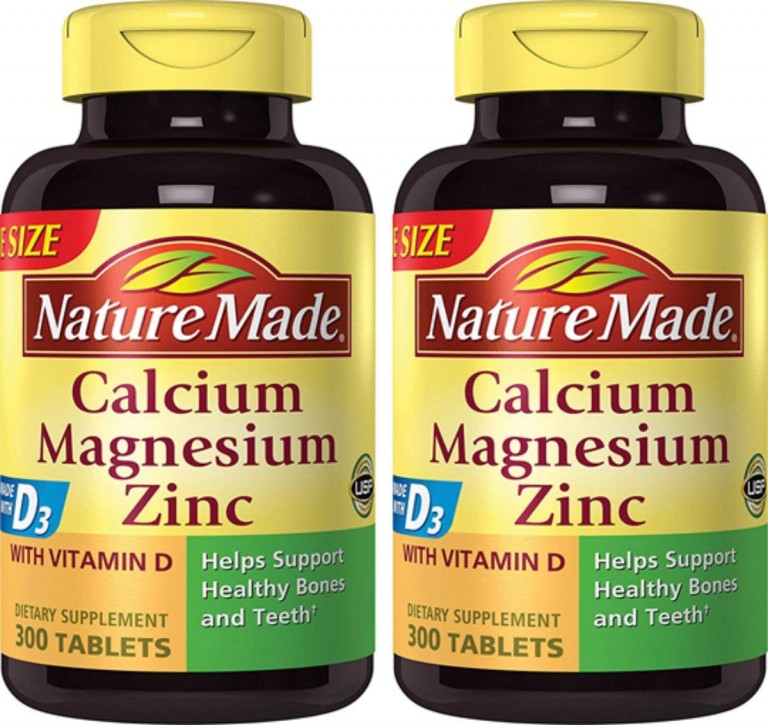مكمل غذائي Nature Made Cap Calcium, magnesium, zink and vitamin D