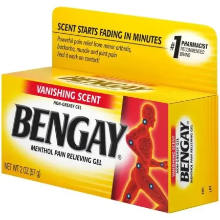 Bengay yellow 75g الحل الأمثل للتخلص من آلام المفاصل والتقلصات العضلية المؤلمة