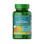 Puritan’s Pride Turmeric Curcumin 1000 mg 60 Capsules لعلاج ضعف المناعة