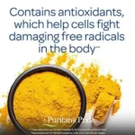 ⁦Puritan’s Pride Turmeric Curcumin 1000 mg 60 Capsules لعلاج ضعف المناعة⁩ - الصورة ⁦4⁩