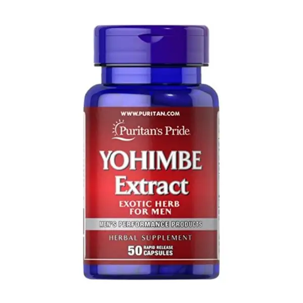 Puritan's Pride YOHIMBE Extract 50 Capsules Puritan's Pride YOHIMBE Extract 50 Capsules