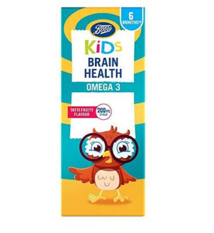 Omega 3 Liquid Kids Brain Health لتعزيز صحة الطفل