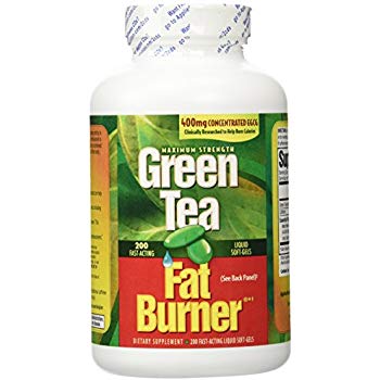 Green Tea Cap Fat Burner 200 Liquid Soft-Gel Green Tea Fat Burner