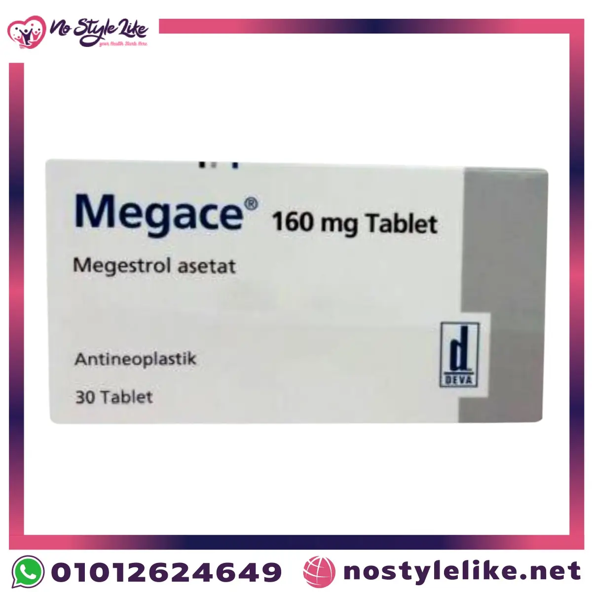 Megace 160 mg 30 Tablets - cancer treatment | No Style Like