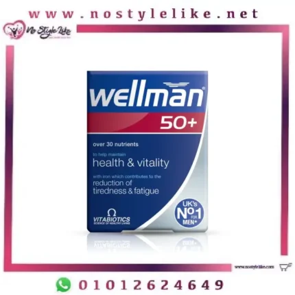 Vitabiotics Wellman 50+ 30 Tablets لصحة الرجال