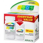 Centrum Adult Multivitamin 100 + 30 Taplets أفضل مكمل غذائي للبالغين