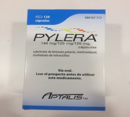 كبسولات بيليرا Pylera Capsules