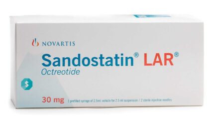 Sandostatin LAR 10 mg حقن لعلاج أضطراب مستويات هرمون النمو والغدة النخامية في الجسم