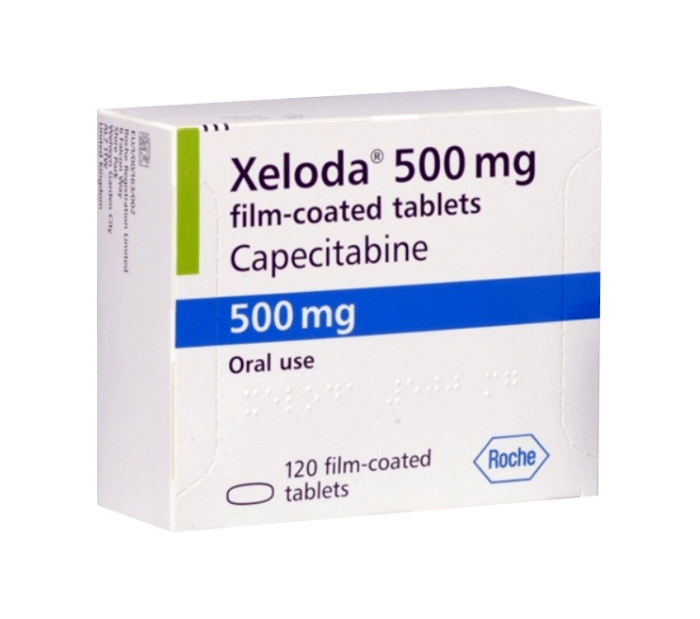 Xeloda 500 mg 120 tab زيلودا لعلاج الأورام السرطانية