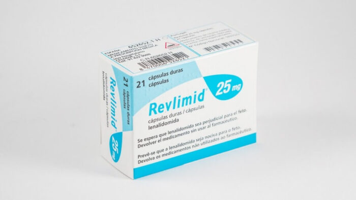 Revlimid 25mg 21 caps لعلاج متلازمة خلل التنسج النقوي والورم النخاعي
