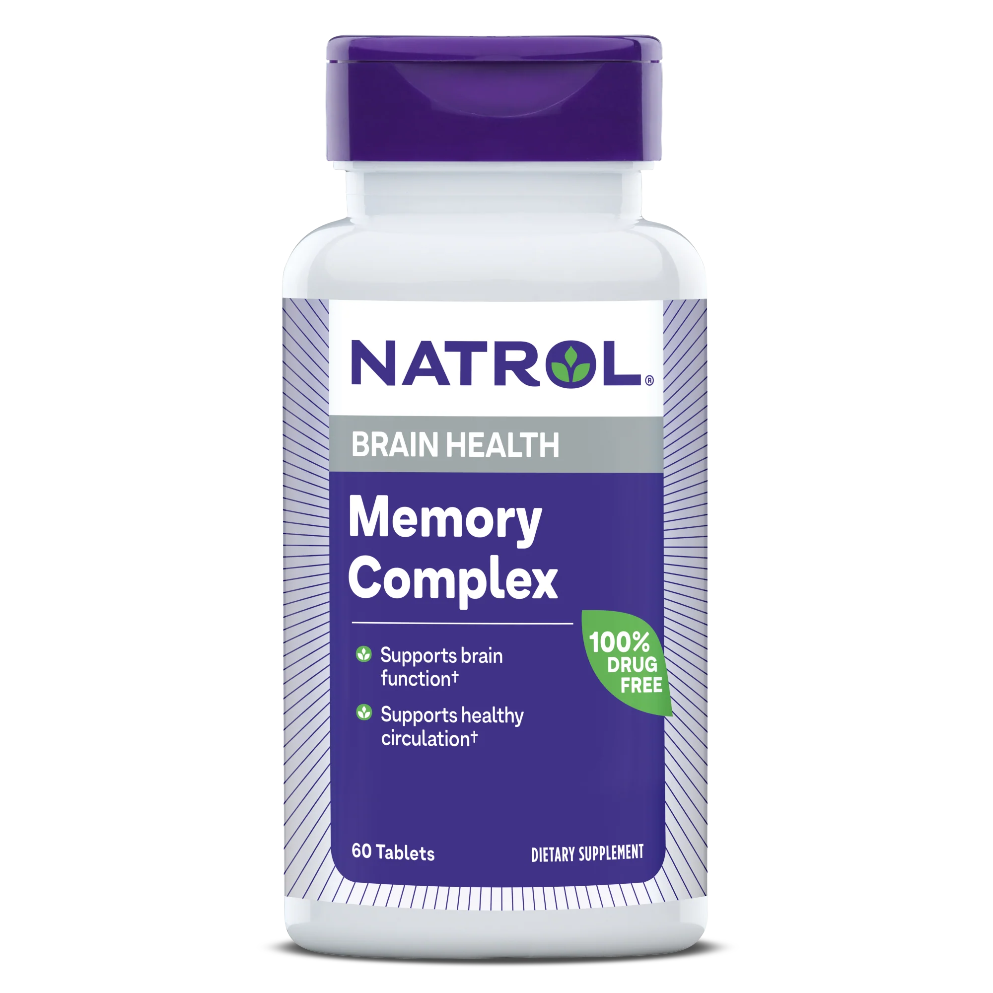 Natrol Memory Complex 60 Tablets | للحفاظ على الذاكرة ودعم صحة الدماغ Natrol Memory Complex 60 Tablets | للحفاظ على الذاكرة ودعم صحة الدماغ