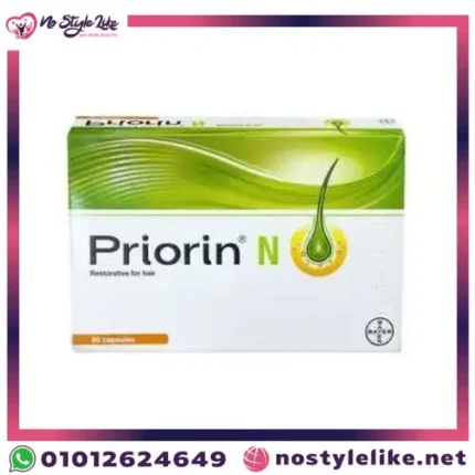 Priorin N Capsules 90 Capsules كبسولات برايورين لتعزيز نمو الشعر ومنع تساقطه