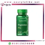 Puritans Pride Magnesium 250 mg 100 Tablets لدعم وظائف الأعصاب