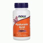 Now Hyaluronic Acid 50 mg 60 Capsules