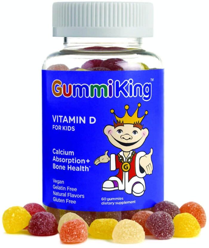 Gummiking with Vitamin D for kids