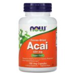 Now Foods Acai 500mg 100 Capsules