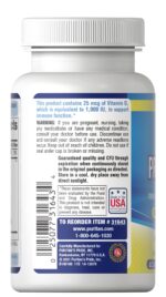 Probiotic 10 puritan's pride + Vitamin D 60 Capsules لصحة أفضل