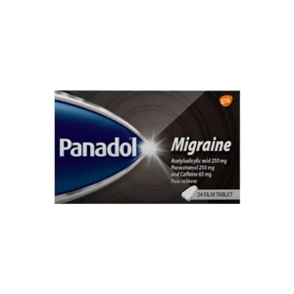 Panadol Migraine 24 ct بانادول مايجرين مسكن فعال للصداع النصفي