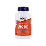 Biotin 5000 mcg NOW لزيادة إنتاج الطاقة