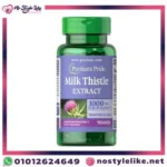 Puritan’s Pride Milk Thistle Extract 1000 mg (Silymarin) 90 Softgels حليب الشوك لدعم صحة الكبد