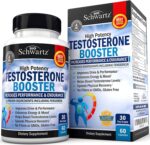 BioSchwartz High PotencyTestosterone Booster for Men 60 Capsulesمنشط التستوستيرون للرجال لدعم الطاقة