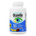 Bausch and Lomb Ocuvite Adult 50+ , 150 Softgels (MiniGels) لدعم صحة العين