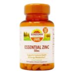 sundown essential zinc 50mg 100cap مكمل غذائي لعلاج نقص الزنك في الجسم
