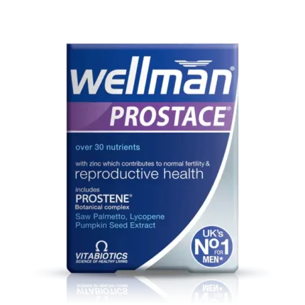 Vitabiotics Wellman Prostate 60 Tablets مكمل غذائي للرجال