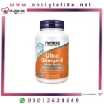 Now Ultra Omega-3 90 Softgels مكمل غذائي لدعم صحة الدماغ والقلب