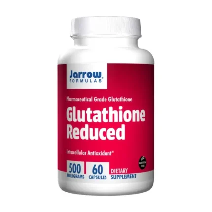 Jarrow Formulas - Glutathione Reduced 500 mg 60 Capsules مكمل الجلوتاثيون