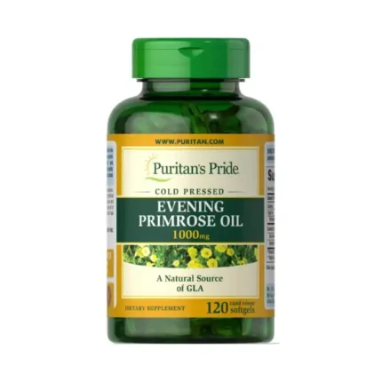 Puritan’s Pride Evening Primrose Oil 1000 mg 120 Capsules برايم روز كبسولات الجمال للبشرة والشعر