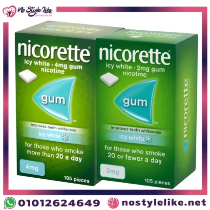 Nicorette Icy White Sugar Free Gum