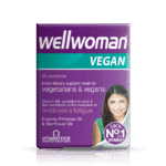 Vitabiotics Wellwoman Vegan 60 Tablets فيتامينات متعددة لدعم الجهاز المناعي للمرأة، والوقاية من فقر الدم