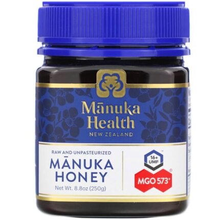 manuka health Honey 250g لعلاج حالات السعال الحاد ونزلات البرد الشديدة