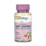 Solaray Tart Cherry 850 Mg 90 Capsules مكمل غذائي لدعم صحة القلب والمفاصل