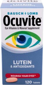 Ocuvite Eye Vitamin & Mineral Supplement Antioxidants 120 tab لصحة العين