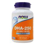 NOW Foods DHA-250 120 Softgels 
