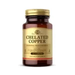 Solgar Chelated Copper 2.5 mg 100 Tablets مكمل غذائي لتكوين الكولاجين